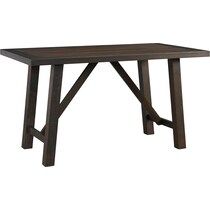 hollis gray dining table   