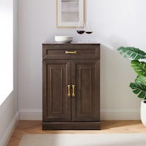 honnaly dark brown cabinet   