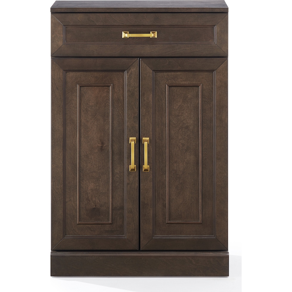 honnaly dark brown cabinet   