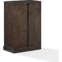 honnaly dark brown cabinet   