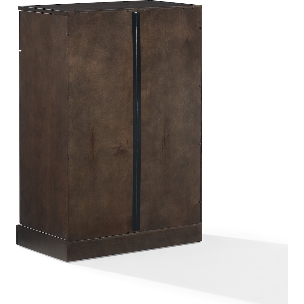 honnaly dark brown cabinet   