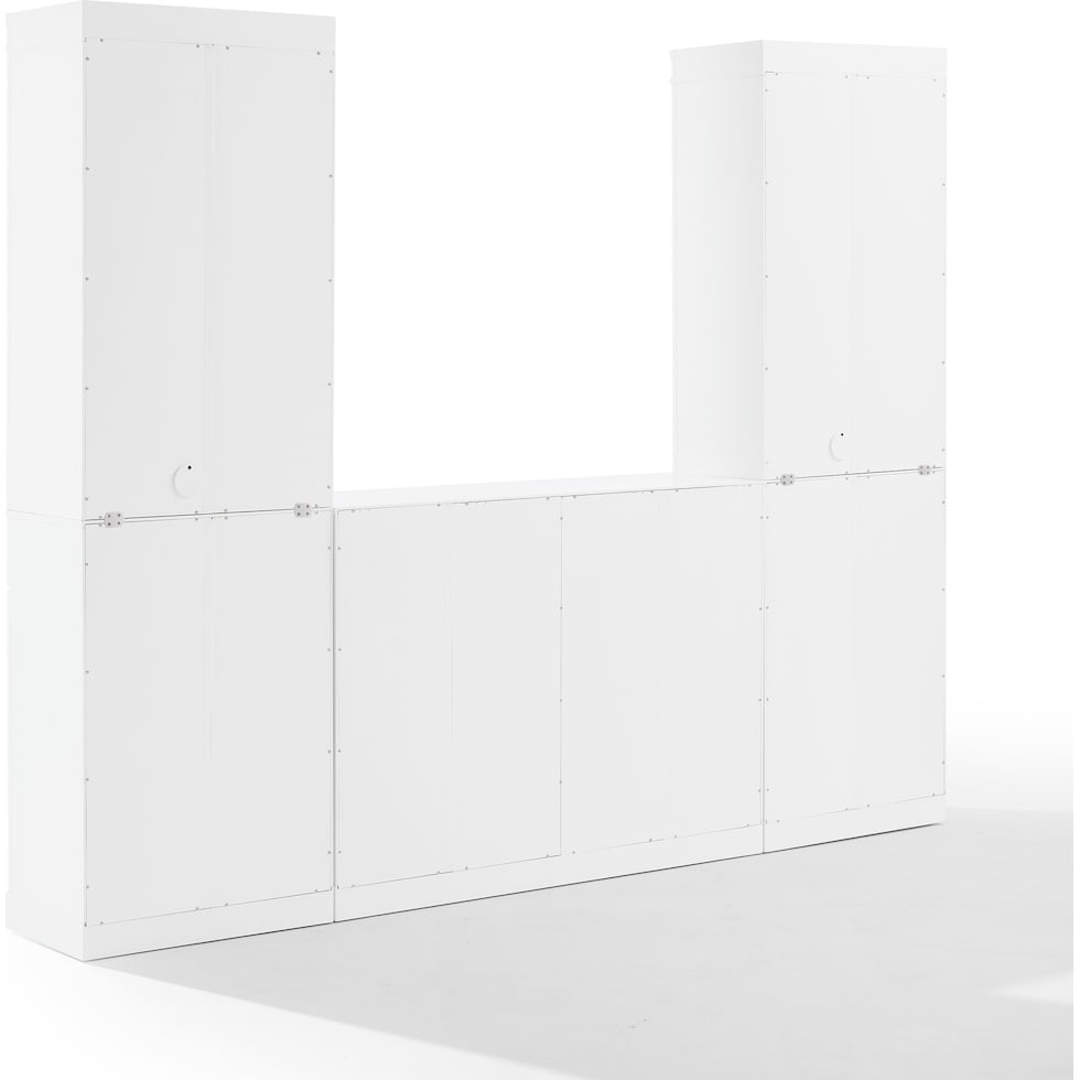 honnaly white bookcase   