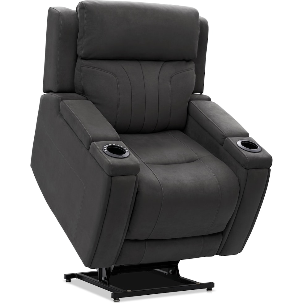 honor gray recliner   