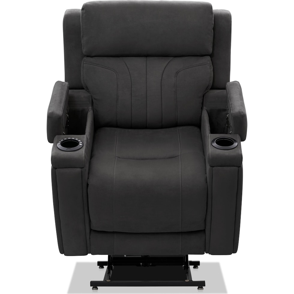 honor gray recliner   