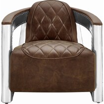 hopley light brown accent chair   