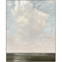 horizon white wall art   