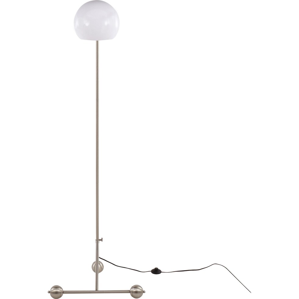 hover metal floor lamp   