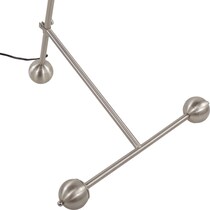 hover metal floor lamp   