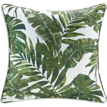 howea green outdoor pillow   