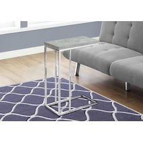 hubert gray end table   