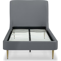 hudgens gray twin bed   