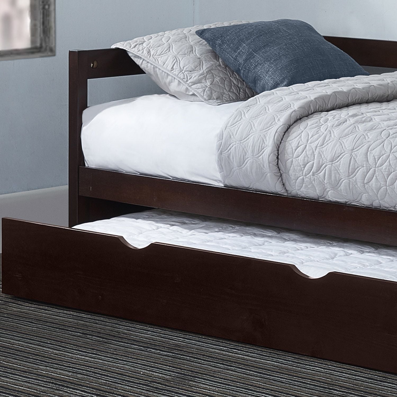 Value city trundle deals bed