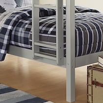 hudson gray twin bunk bed   