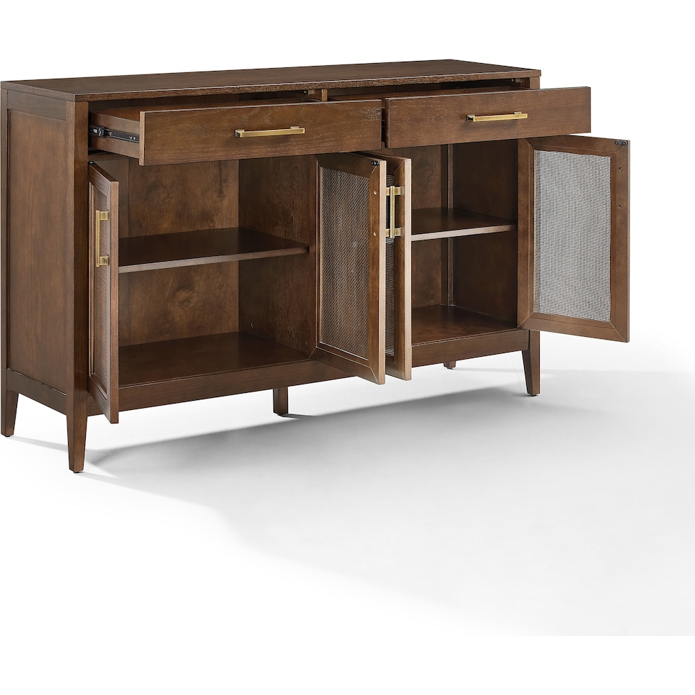 hugo dark brown sideboard   