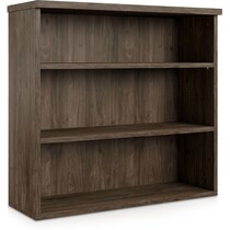hunter dark brown bookcase   