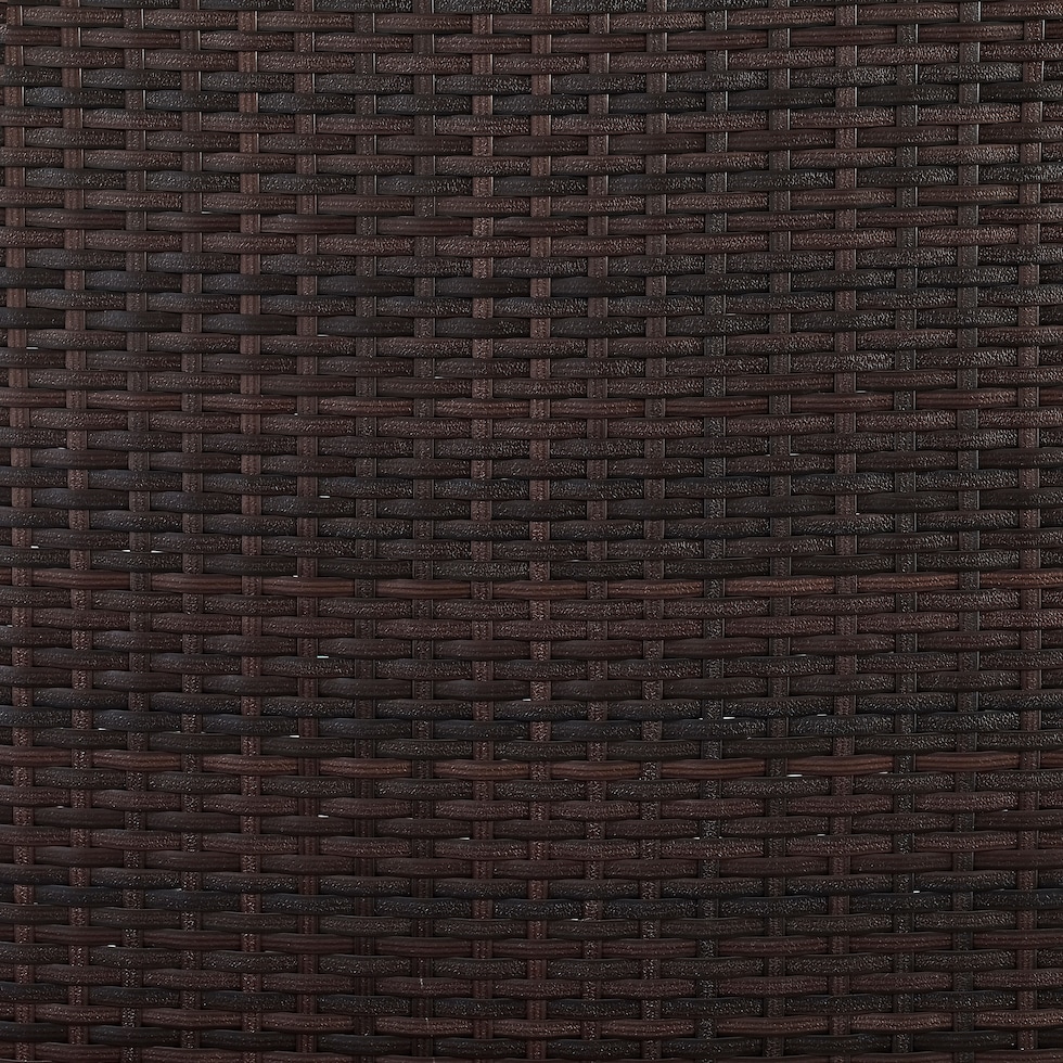 huntington dark brown outdoor storage   