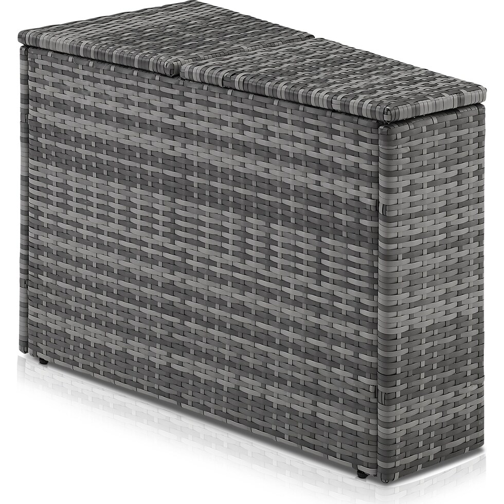huntington gray outdoor storage   