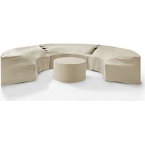 huntington neutral outdoor furniture cover   
