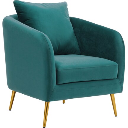 Hutton Accent Chair - Blue