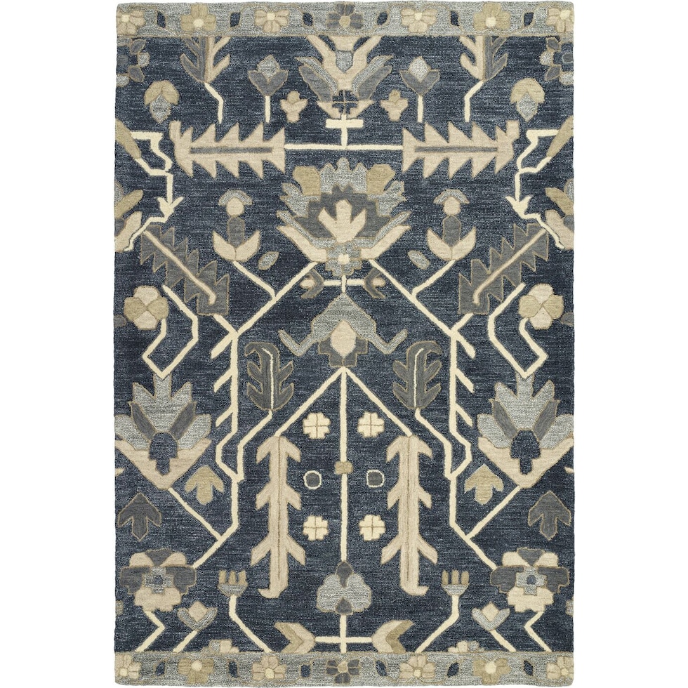 iliad blue area rug  x    