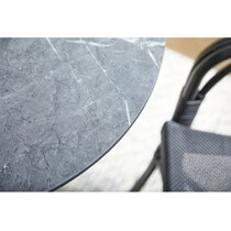ilyse black dining table   