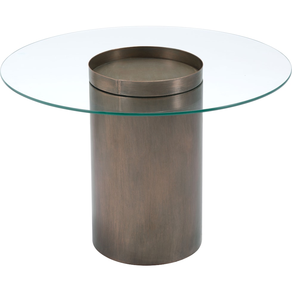 industry gold coffee table   