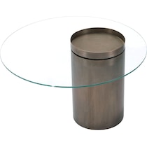 industry gold coffee table   