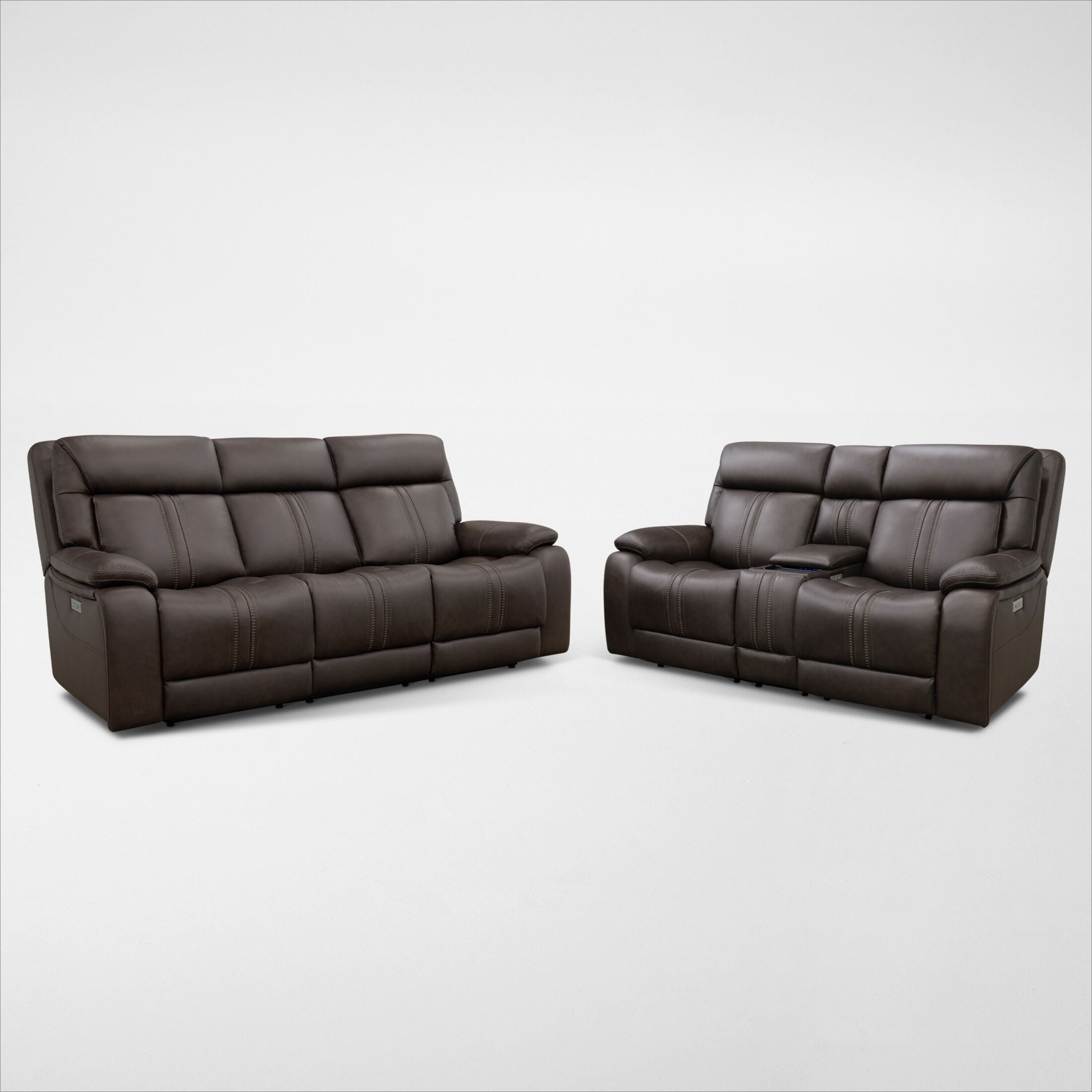 Triple reclining sofa top
