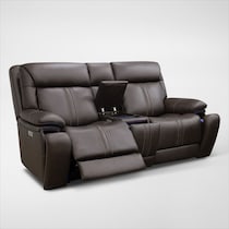 infinity dark brown  pc living room   