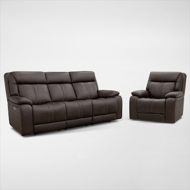 Infinity Triple-Power Reclining Sofa and Recliner with Immersive Sound