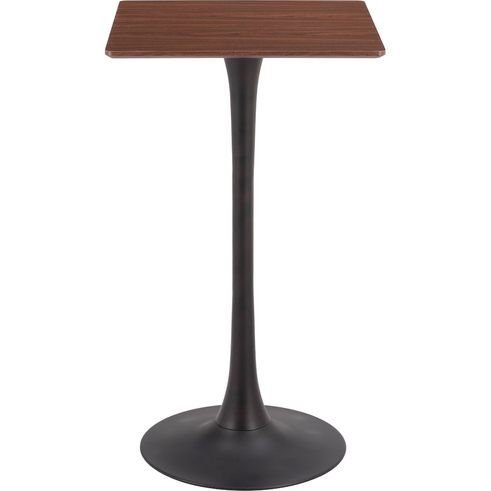 inga dark brown dining table   