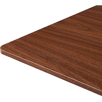 inga dark brown dining table   