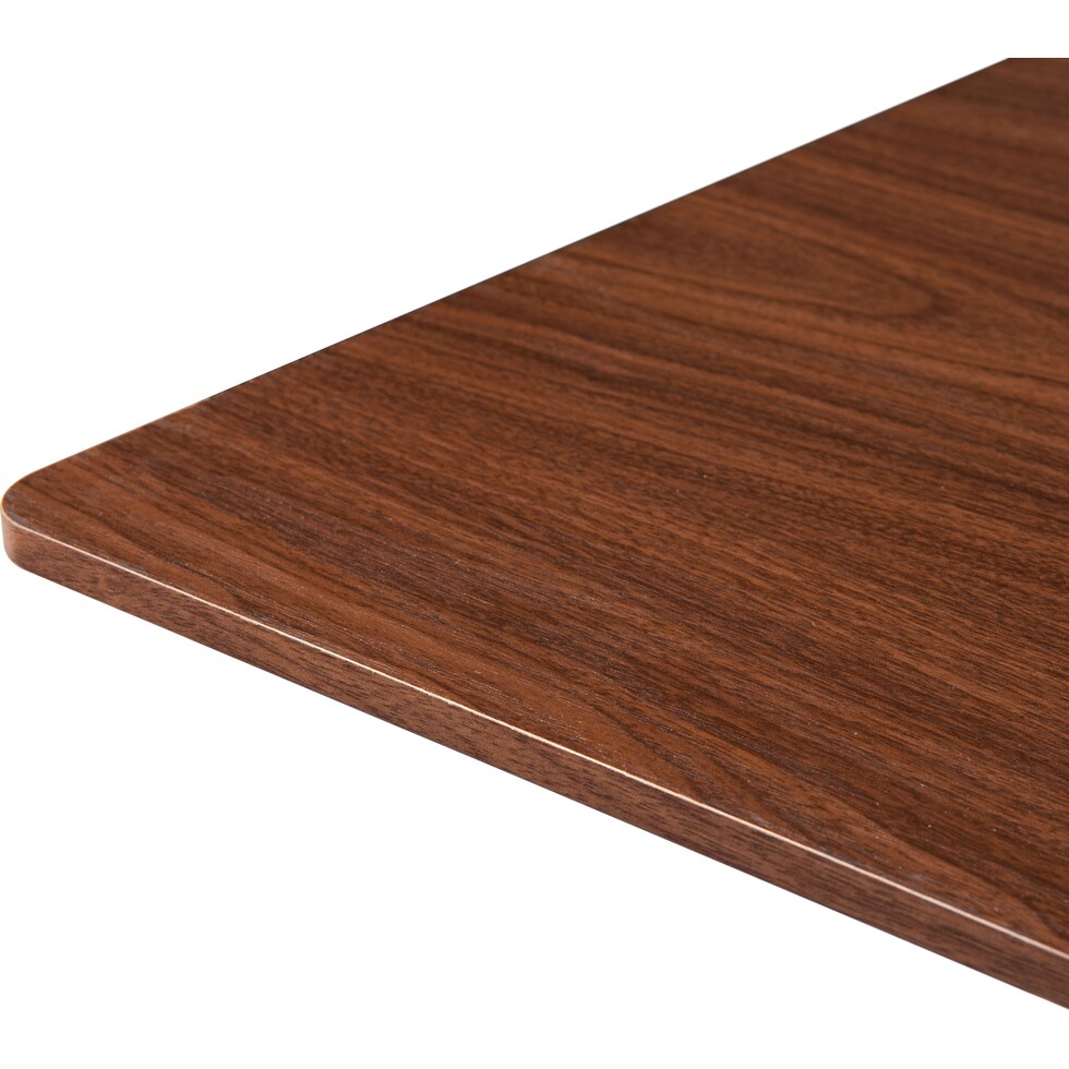 inga dark brown dining table   