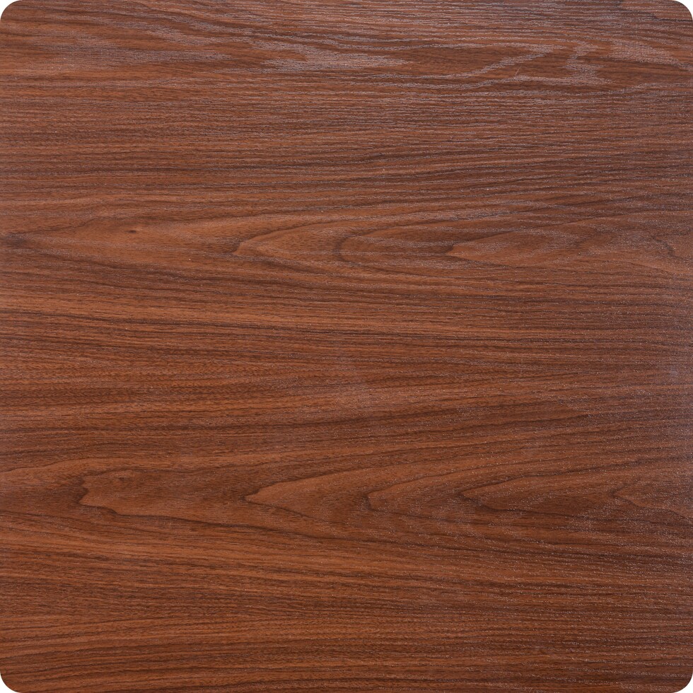 inga dark brown dining table   