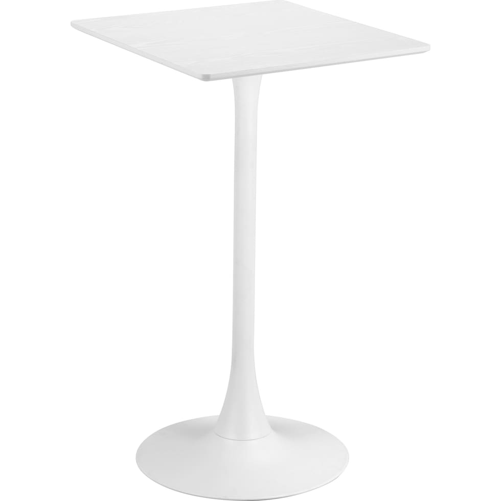 inga white dining table   