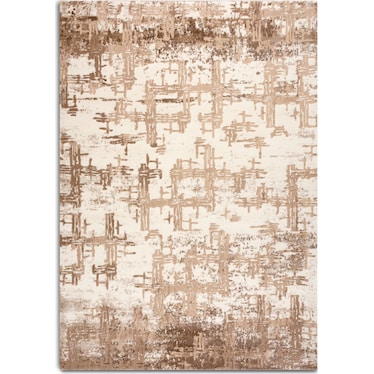 Interlink Area Rug - Cream
