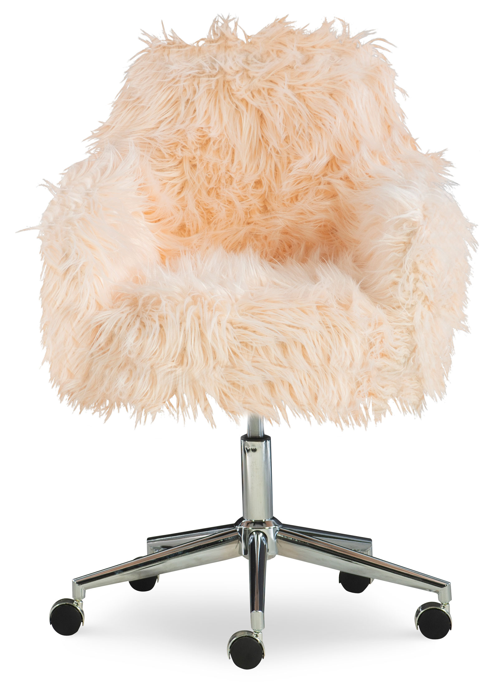 office chair faux fur