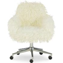 iona white office chair   