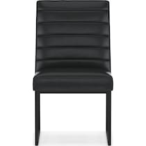 irvine black dining chair   