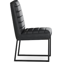 irvine black dining chair   