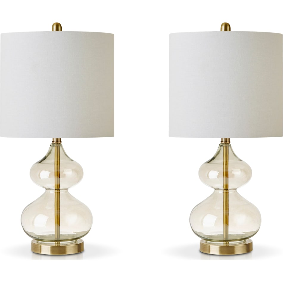 irvine gold  pack table lamps   