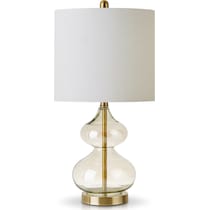 irvine gold table lamp   