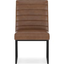 irvine light brown dining chair   