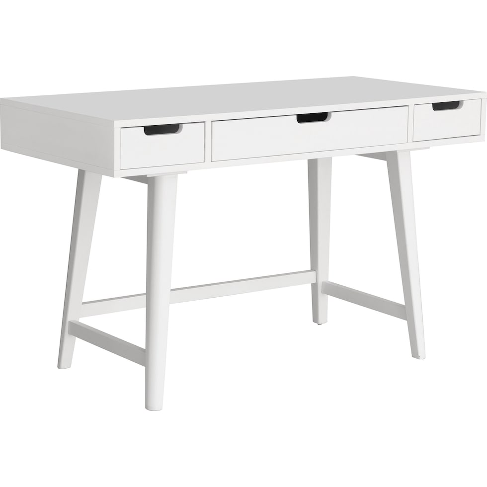 isaac white desk   