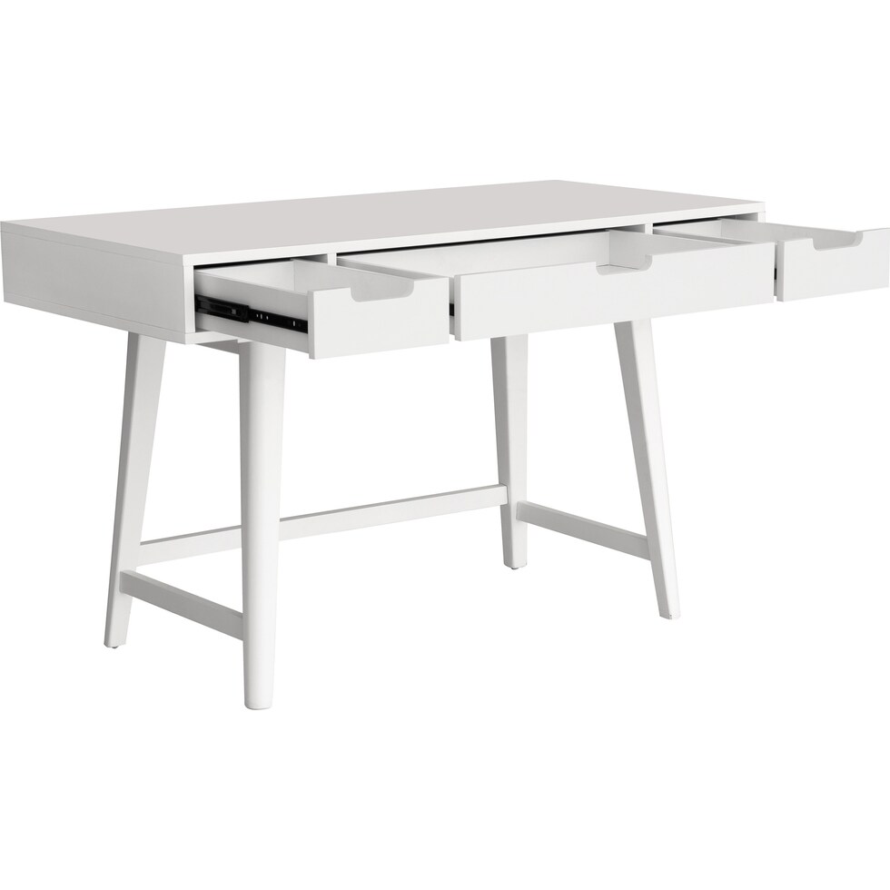 isaac white desk   