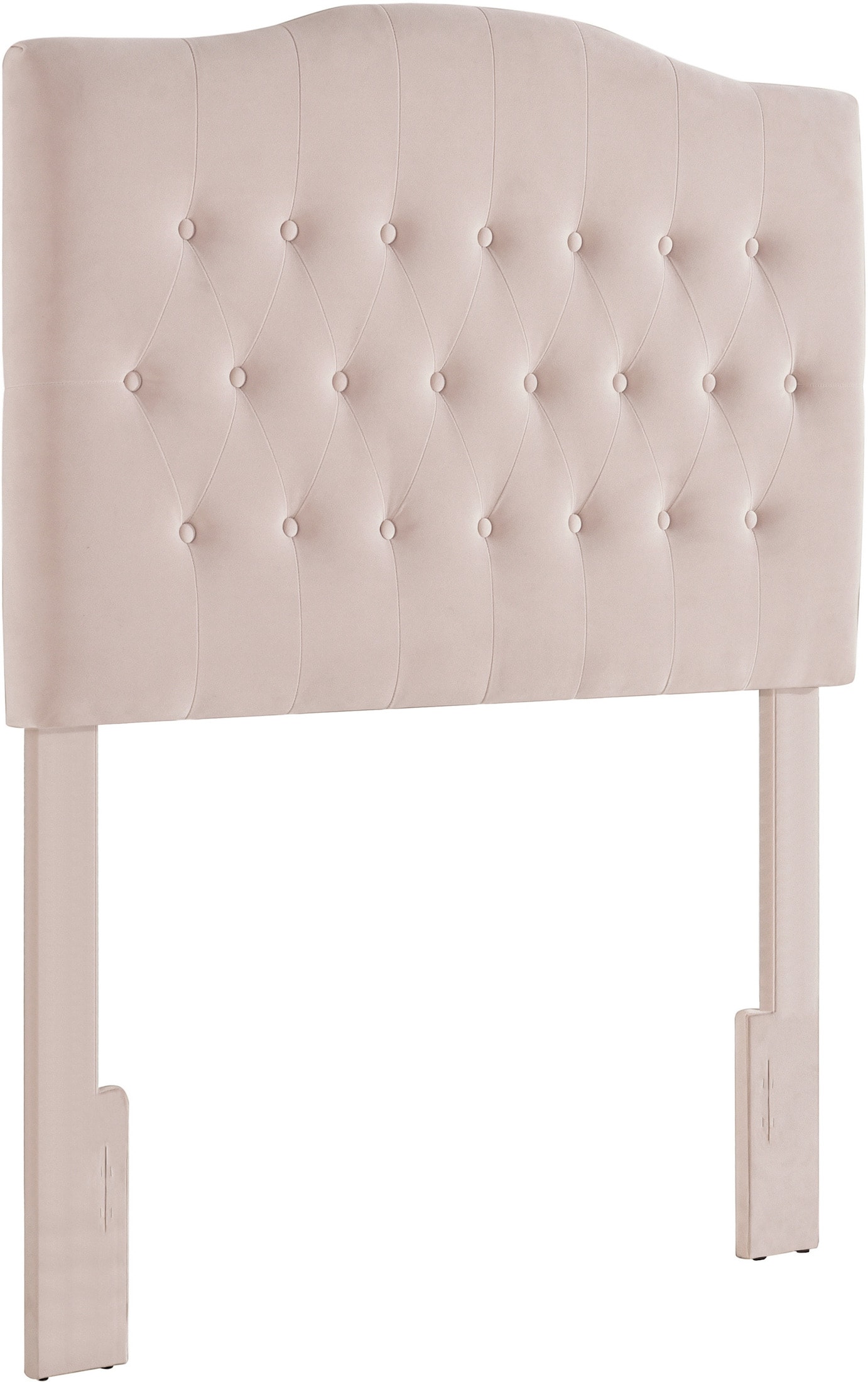 pink twin headboard