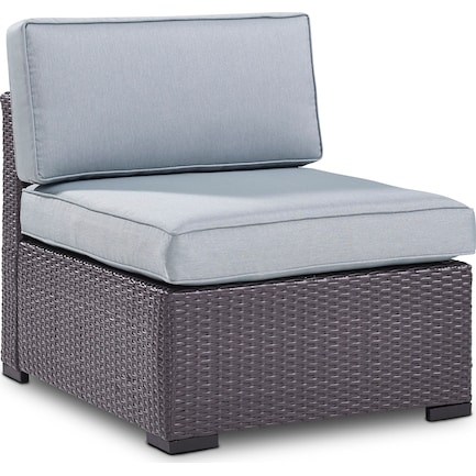 Isla Outdoor Armless Chair - Mist