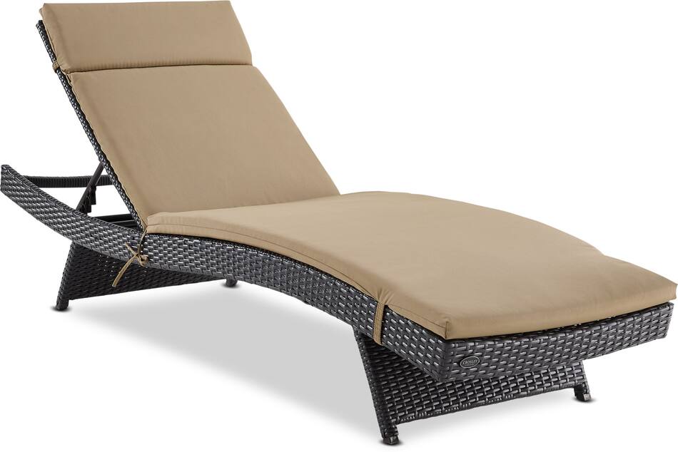 Isla Outdoor Chaise Lounge Value City Furniture