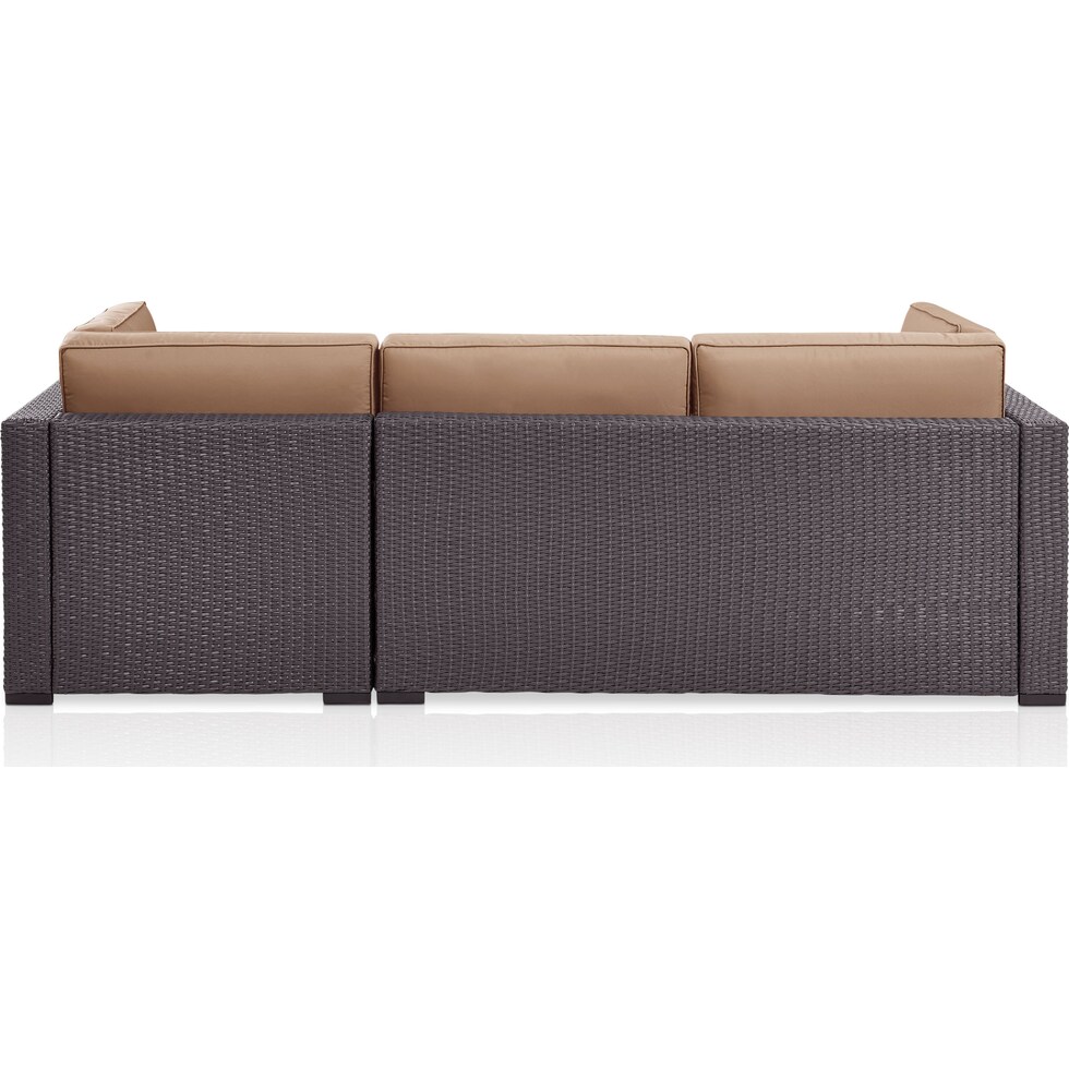 isla light brown outdoor sofa set   