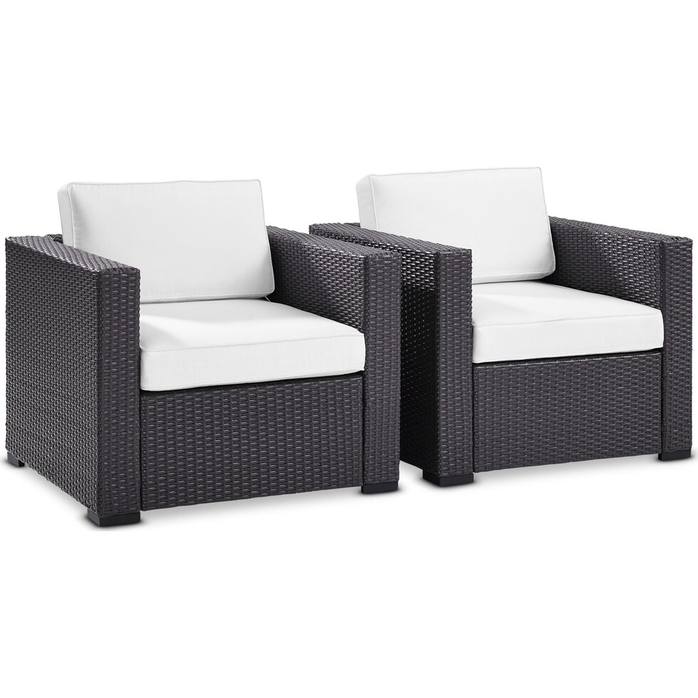 isla white outdoor chair   